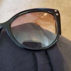 MICHAEL KORS MK 2045 JAN 317711 BLACK GRADIENT SUNGLASSES 55-16 Pre owned