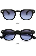 Luxury Brand Designer Men Ronaldo Sunglasses Celebrity Fashion Style Black Frame