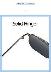 New Fashion Men Sunglasses Pilot Classic Driving Sun Glasses Metal Frame Mirror