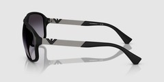 EMPORIO ARMANI EA4029 50638G Black Rubber Grey Gradient 64 mm Men’s Sunglasses