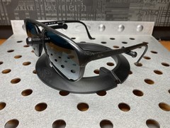 VTG RARE Maui Jim Aviator MJ193-2M Matte Black Japan Polarized Sunglasses 140mm