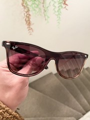 New Ray Ban Blaze Wayfarer RB4440-N 4440 Havana Brown Lens 141mm Width