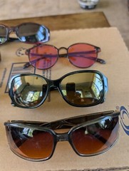 Lot of 7 Assorted Brands Models Sizes Styles Men’s/Women’s Sunglasses