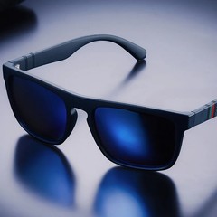 Retro Vintage Polarized Square Sunglasses Men Women UV400 Sun Glasses for Drivin