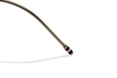 Thom Browne Sunglasses TBS811 01 12K White Gold-Plated Titanium/Yellow