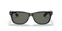 Ray-Ban New Wayfarer Classic Green Glass Polarized 55 mm Sunglasses