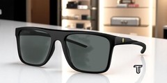FERRARI SCUDERIA FZ6006 504 81 Matte Black Grey Polarized 58 mm Men’s Sunglasses