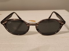 NEW Ray-Ban RB4315 6430/87 Polished Grey Light Havana Classic Sunglasses Women’s