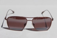 MAUI JIM Beaches POLARIZED Sunglasses R541-19A Satin Brown/Maui Rose NEW Japan