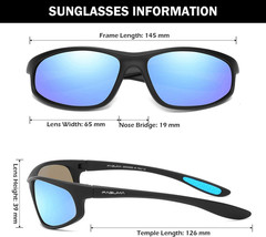 Men’s Sports Sunglasses Polarized UV400 Protection Cycling Driving Fishing