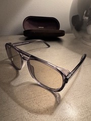 Tom Ford Rosco TF1022 20E Photochromic Sunglasses 58-16-140 Grey Authentic