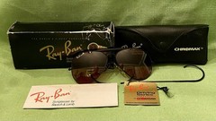 Vintage Ray-Ban B & L Chromax Driving Series Outdoorsman II Aviator 62[]14mm