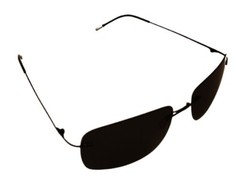 ATX OPTICAL XXL 150mm Mens Polarized Flex Steel Wire Frame Driving Sunglasses