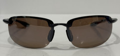 Maui Jim HOOKIPA MJ 407-02 Glossy Black Frame with HCL Bronze Polarized Lens