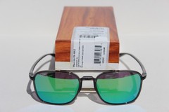 MAUI JIM Keokea POLARIZED Sunglasses GM447-11 Translucent Grey/Maui Green NEW