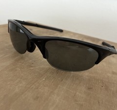 Oakley Men’s Half Jacket 2.0 Sunglasses Black Gray Lenses Sport Cycling Active