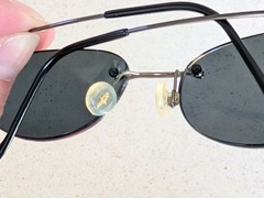 Maui Jim Sport Kailua MJ 453-02 Gunmetal Grey Polarized Rimless Wire Sunglasses