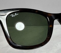 Ray-Ban WAYFARER RB 2140 902 50-22-150 Havana w/ Green lens “RB”- EXCELLENT!