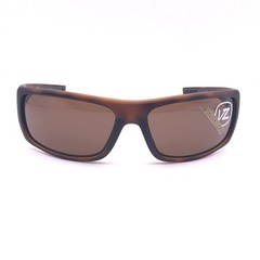 VonZipper Scissorkick Tortoise Satin Rectangular Sunglasses