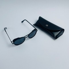RAPICCA Double Bridge Round Polarized Sunglasses for Men Women Retro Metal Frame