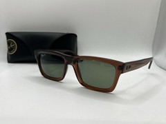 Ray Ban RB 4396 Warren 6678/9A Transparent Brown Polarized Sunglasses