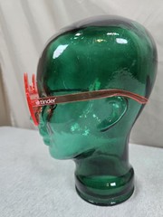 custom-branded Tinder red flame sunglasses designed for promotional use