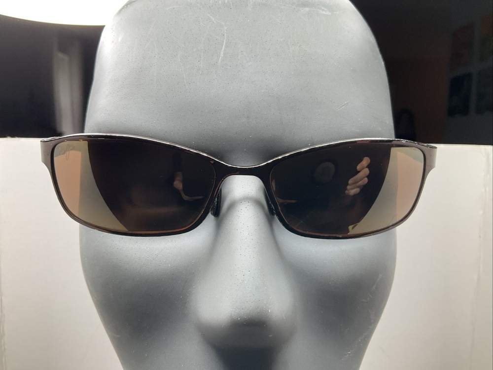 Maui Jim Mj-114-25 Sunglasses 57-16-125 Made In Italy Read