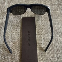 Louis Vuitton Chrome & Gray Marble Sunglasses Z0661W