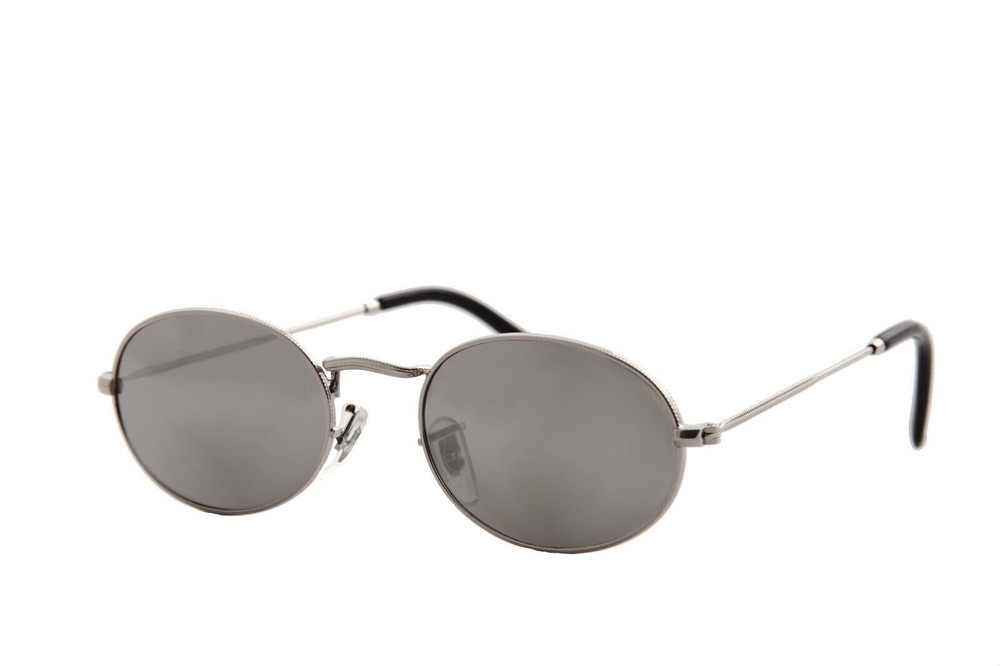 MODERN OVAL FRAME MIRRORED LENS FASHION DESIGN SUNGLASSES