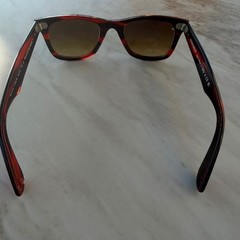Ray-Ban Wayfarer RB2140 1362/85 50mm 50-22 150 3N Tortoise Bio-Acetate Sunglasse