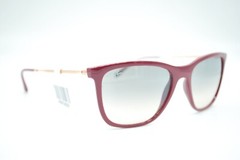 NEW RAY-BAN RB 4344 6534/32 RED GRAY GRADIENT AUTHENTIC FRAME SUNGLASSES 56-19
