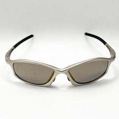 Oakley Hatchet X-Metal Sunglasses Gray Frame Brown Lens Vintage Rare