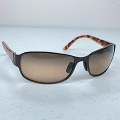 Maui Jim Makena MJ-244-20 Sunglasses Brown Italy Polarized 63-18-130