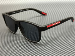 PRADA LINEA ROSSA PS 06YS DG002G Black Grey Polarized Men’s 56 mm Sunglasses