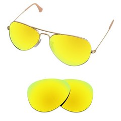 EYAR Replacement Lens for-RayBan Aviator RB3025 58 Sunglasses – Multiple Options