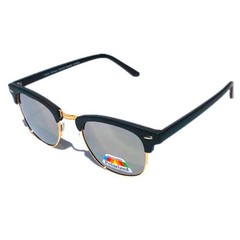 Polarised Vintage Fashion Polarized Large Sunglasses OZ Seller Half Rimmed 590R