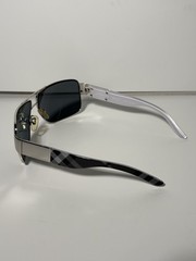 Burberry Gunmetal Grey Black Sunglasses BE3040 1005/81 Italy