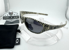 OAKLEY FIVES 1.0 WHITE TIGER / BLACK IRIDIUM SUNGLASSES 03-134 VINTAGE AUTHENTIC