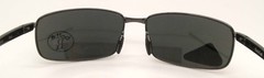 Brand New Vintage Bolle Benton 11565 Polarized Sunglasses. Gunmetal / Grey