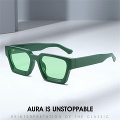 KLASSNUM Square Sunglasses Men Women Retro Designer UV400 Trendy Shades 2026