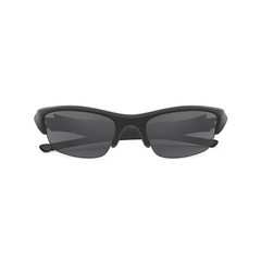 Oakley OO9008-11-434 Flak Jacket Sunglasses Matte Black Polarized Gray 63mm
