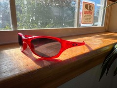 Oakley Fives 2.0 Crystal Red sunglasses