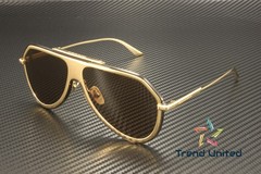 DOLCE N GABBANA DG2309 02 73 Gold Dark Brown 43 mm Men’s Sunglasses