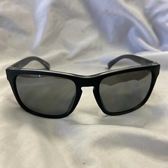 Von Zipper VZ Sunglasses Lomax Black Satin / Silver Lens *NEW DISPLAY*