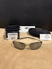 Oakley Taper OO4074-01 Mtl Frm_Cement/Black Iridium w/Soft Vault/AUTHENTIC *NIB*