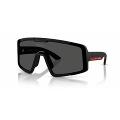 PRADA LINEA ROSSA PS B07S 1BO06F Matte Black Dark Gray Large Sport Sunglasses