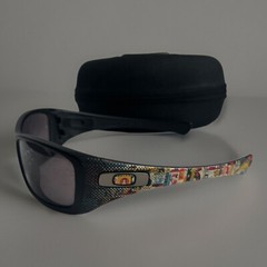 OAKLEY HIJINX ART CHANTRY BLACK WITH GREY SUNGLASSES 12-771 LIMITED RARE