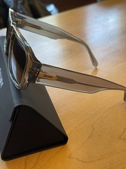 QUAY Sunglasses Night Cap grey/navy Polarized New In Box