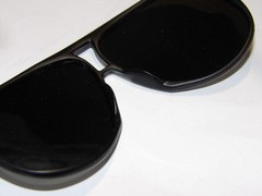 VINTAGE 1980s UNUSED AVIATOR SUNGLASSES! MIRROR LENSES! PLASTIC FRAMES! JAPAN!