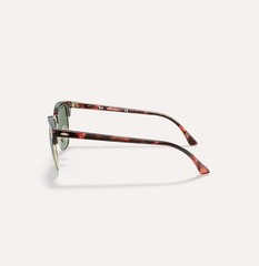 Ray-Ban ClubMaster RB3016 Tortoiseshell/Gold Green Lenses Unisex Sunglasses